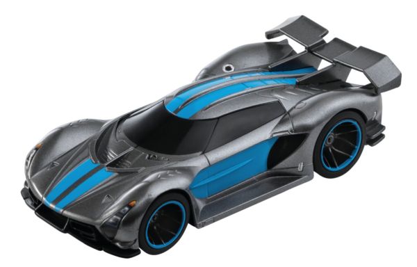 CARRERA15817084-C - Tuning-Hypersportwagen Grau/Blau (Friktionsantrieb) - 1