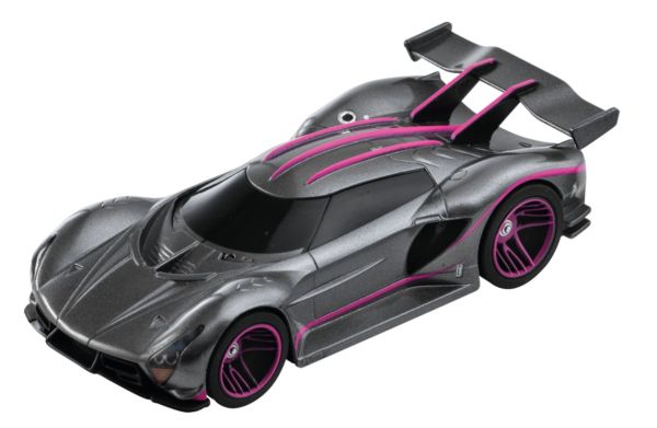 CARRERA15817084-D - Tuning-Hypersportwagen Grau/Rosa (Friktionsantrieb) - 1