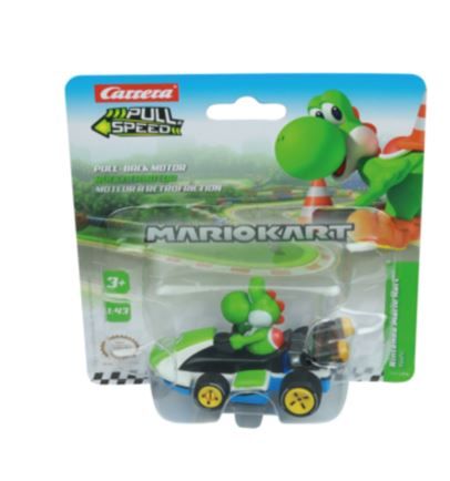 CARRERA15818316 - Reibungskart MARIO KART in Blisterverpackung – Yoshi - 1