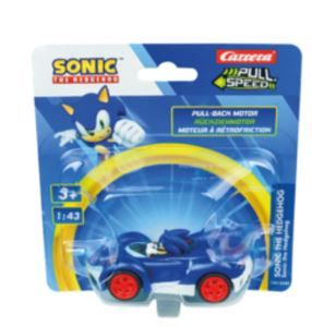 CARRERA15818325 - Reibungsauto SONIC the Hedgehog in Blisterverpackung – blau – Sonic - 1