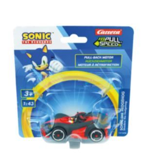 CARRERA15818326 - Reibungsauto SONIC the Hedgehog in Blisterverpackung – schwarz – Shadow - 1