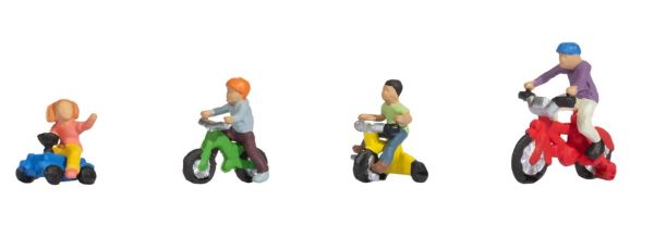 NOC15908 - Kinder auf Fahrrädern - 1