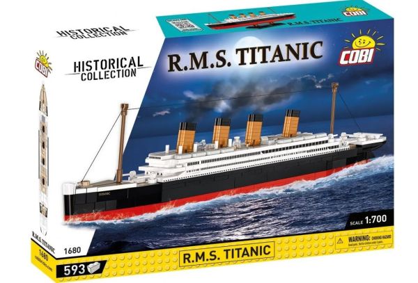 COB1680 - Schiff R.M.S. TITANIC – 593 Teile - 1