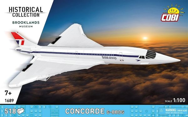 COB1689 - CONCORDE G-BBDG - 518 Teile - 1