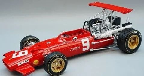 TM18-200D - FERRARI 312 F1 #9 GP Südafrika 1969 C.AMON – Limitiert auf 105 Exemplare - 1