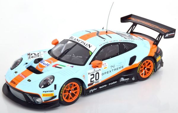 IXO-LEGT18-23003 - PORSCHE 911 GT3 R #20 Gewinner des 24H SPA 2019 GULF RACING G.CHRISTENSEN / LIETZ / ESTRE - 1