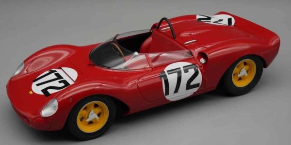 TM18-234D - FERRARI 206 #175 Gewinner des Dino SP Corse de Côte Ollon-Villars 1965 L.SCARFLOTTI - 1