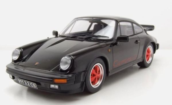 KKS180873 - Porsche 911 Carrera 3.2 Clubsport, Baujahr 1989, Schwarz/Rot - 1
