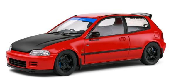 SOL1810403 - HONDA Civic Spoon Version 1991 Rot - 1