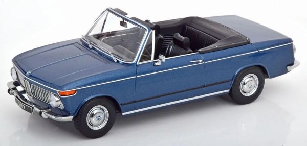 KKS181104 - BMW 2002 Cabriolet, Baujahr 1968, Dunkelblaumetallic - 1