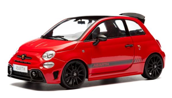 SOL1811304 - FIAT F595 Abarth Solido Works 2023 Rot - 1