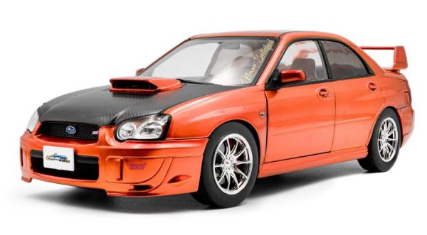 SOL1812304 - SUBARU Impreza WRX STI 2003 Metallic-Orange - 1