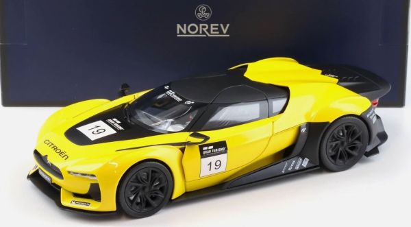 NOREV181609 - GT von CITROËN 2008 Gelb und Schwarz - Konzeptfahrzeug - Limitiert auf 200 Stück. - 1