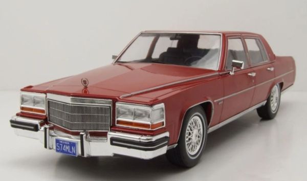 MOD18251 - 1982 CADILLAC Fleetwood Brougham, dark metallic red - 1