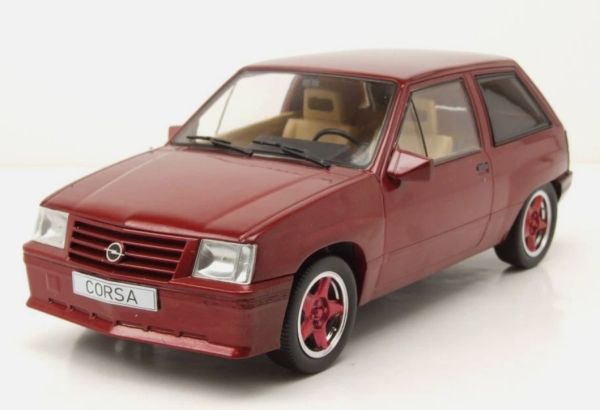 MOD18433 - OPEL Corsa A Custom 1983 Dunkelrot Metallic - 1