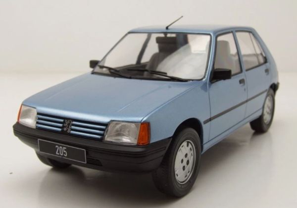 MOD18491 - 1984 Peugeot 205 Metallic-Blau - 1