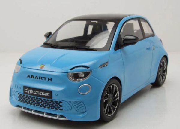 MOD18499 - FIAT 500e Abarth 2024 Hellblau - 1