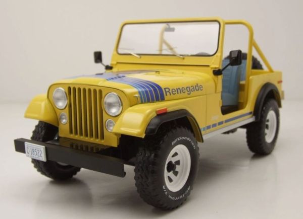 MOD18552 - JEEP CJ-7 Renegade 1980 Hellgelb - 1
