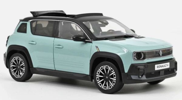 NOREV185520 - RENAULT 4 E-Tech 100 % elektrisch 2025 Grün Hauts-de-France - 1