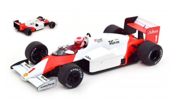 MOD18607 - McLAREN TAG MP4/2B #1 GP der Niederlande 1985, N. LAUDA - 1