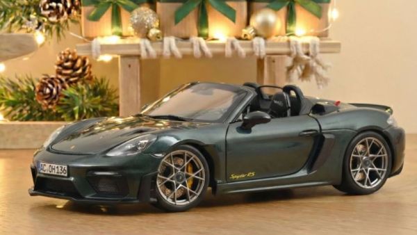NOREV187272 - PORSCHE 718 Spyder RS ​​Weissach Pack 2023 Waldgrün Metallic - 1