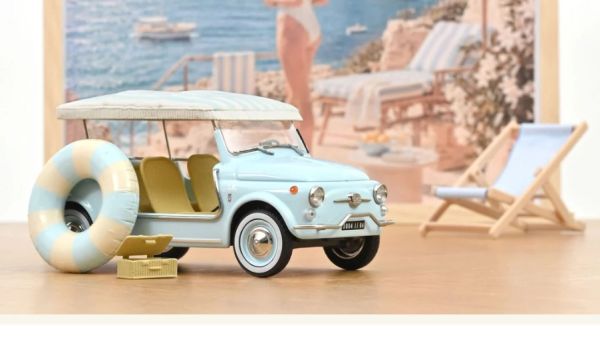 NOREV187793 - FIAT 500 Jolly 1965 Blau - 1