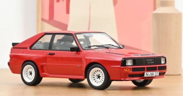 NOREV188319 - AUDI Sport quattro, Baujahr 1985, Tornado-Rot - 1