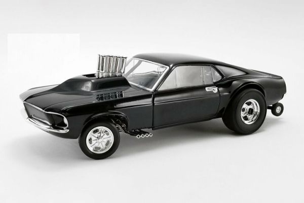 GMP-18932 - FORD Mustang gasser 1969 Schwarz glänzend - 1