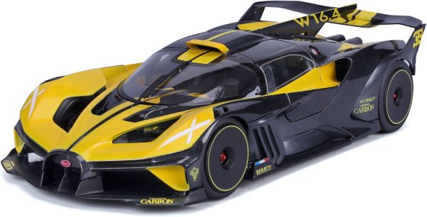 BUR11047Y - BUGATTI Bolide Schwarz und Gelb - 1