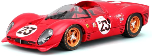 BUR26310 - 1967 FERRARI 330 P4 Daytona #23 – Rot - 1