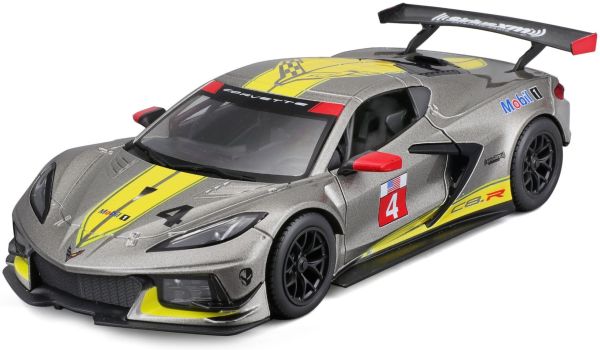 BUR28024 - CHEVROLET Corvette C8R #4 2020 – Grau und Gelb - 1
