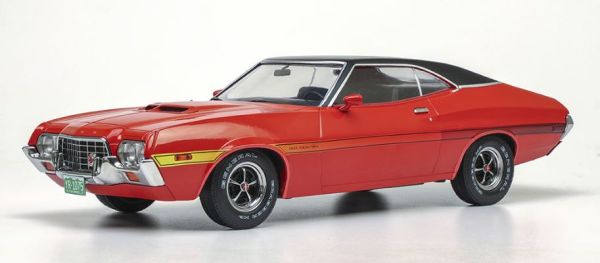 IXO18CMC263.22 - 1972 Ford Gran Torino Sport, Red and Black - 1