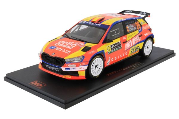 IXO18RMC199.22 - SKODA Fabia Rally2 #25 Rallye Monte Carlo 2024 P.LOPEZ / D.VASQUEZ - 1