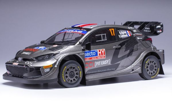 IXO18RMC216.22 - TOYOTA GR Yaris Rally1 Hybrid #17, Gewinner der Rallye Finnland 2024, S. OGIER / V. LANDALS - 1