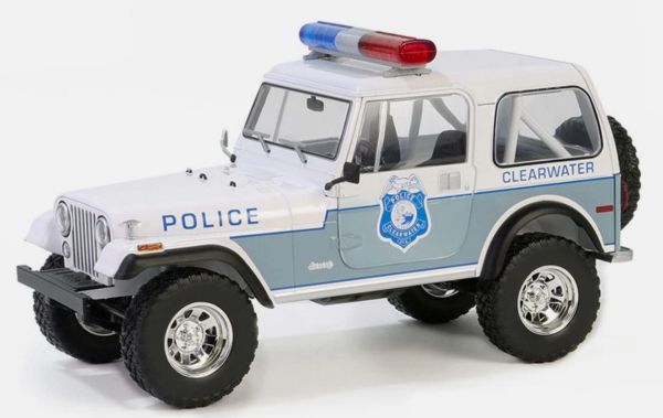 GREEN19140 - 1982 Jeep CJ-7 Florida Police Department - 1
