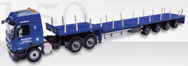 CON72194/0 - MERCEDES 6x4 mit Anhänger 4 Achsen 