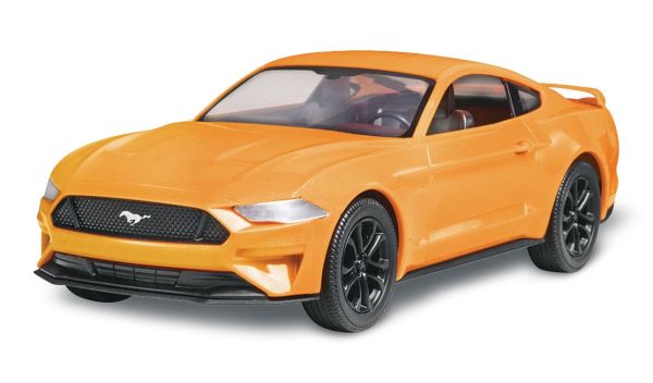 REV11996 - FORD MUSTANG GT Orange 2018 zum Zusammenbauen - 1
