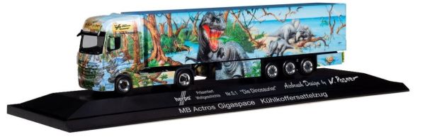 HER121934 - MERCEDES Actros Gigaspace 4x2 Anhänger Kühlschrank 3 Achsen - 1