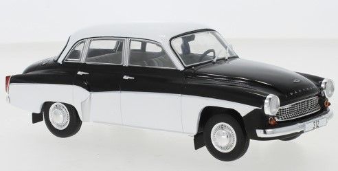 WBXWB124096 - WARTBURG 312 1974 Schwarz und weiß - 1