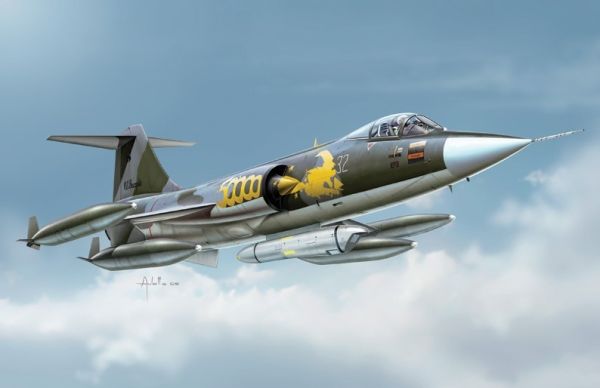 ITA1296 - F-104 G Starfighter zum Zusammenbauen und Bemalen - 1