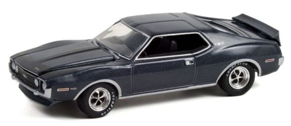 GREEN13310-A - AMC Javelin AMX 1971 grau aus der Serie GLMUSCLE unter Blister. - 1