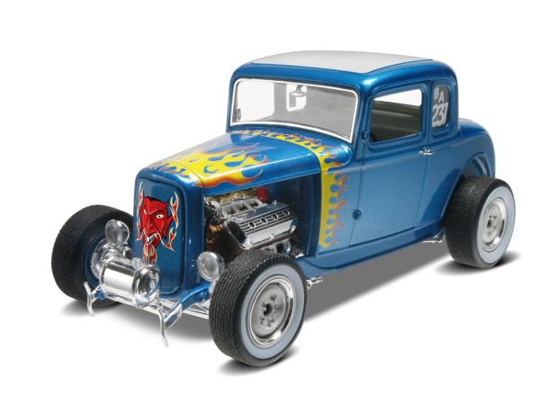 REV14228 - FORD 5 Window Coupe 2n1 1932 zum Zusammenbauen - 1