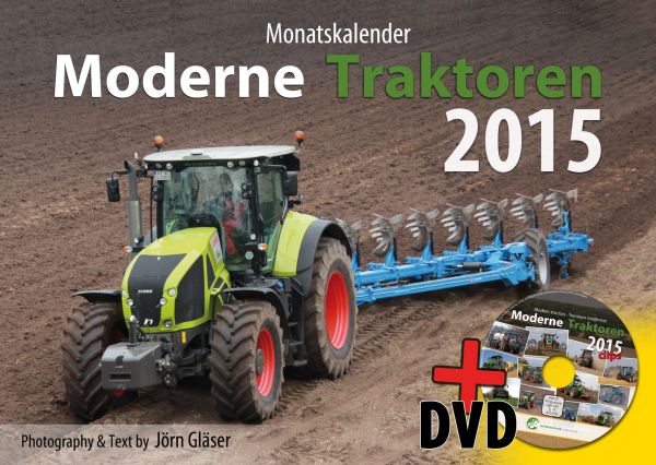 CALTRACMOD2015 - Kalender MODERNE TRAKTOREN 2015 und 35-minütige DVD. - 1