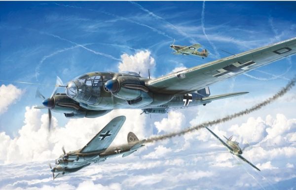 ITA1436 - Flugzeug Heinkel HE-111 H-6 zum Zusammenbauen und Lackieren - 1