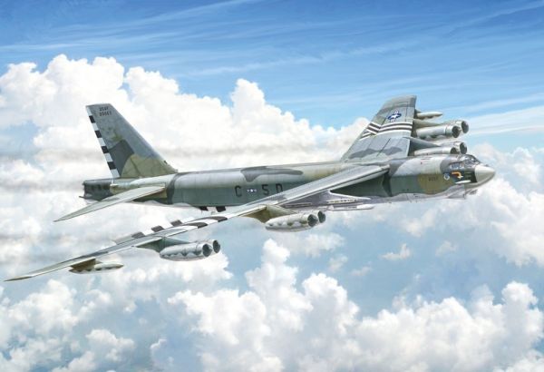 ITA1442 - B-52H Stratofortress Flugzeug zum Zusammenbauen und Lackieren - 1