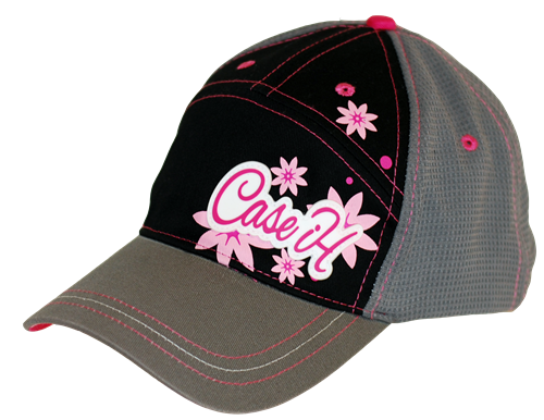CAS14CIH038 - CASE IH Cap „Schwarzgrau mit Blumen“ - 1
