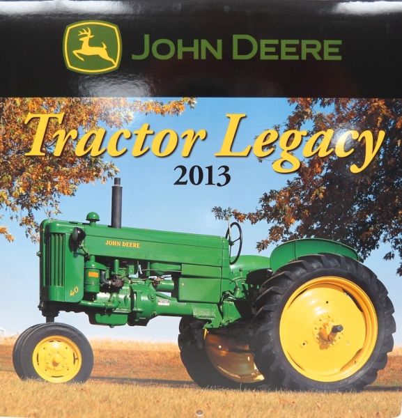CAL195554 - Kalender JOHN DEERE Tractor Legacy 2013 - 1