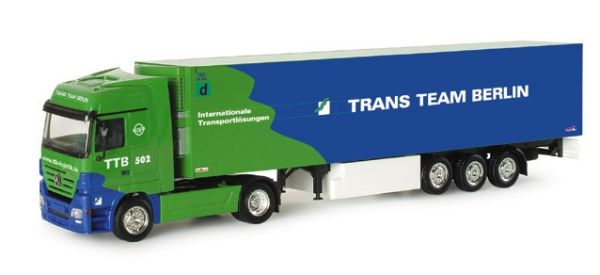 HER152754 - MERCEDES Actros LH 02 4x2 mit Kühlauflieger TRANS TEAM BERLIN - 1
