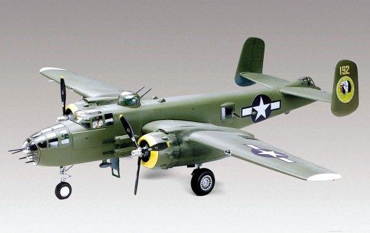 REV15512 - B-25J MITCHELL Flugzeug zum Zusammenbauen und Lackieren - 1
