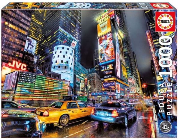 EDU15525 - 1000 Teile Puzzle Times Square in New York - 1